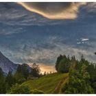 Sonnenuntergang Mittenwald 