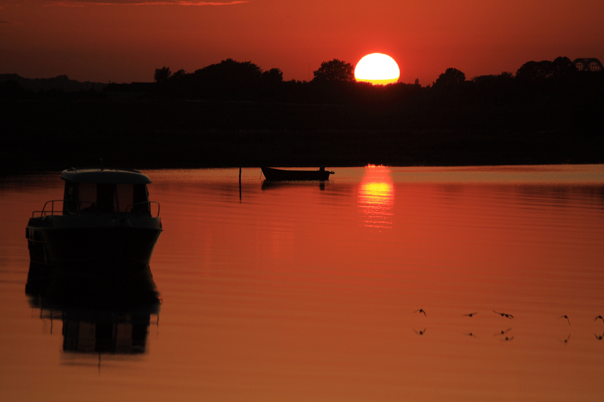 Sonnenuntergang Mön