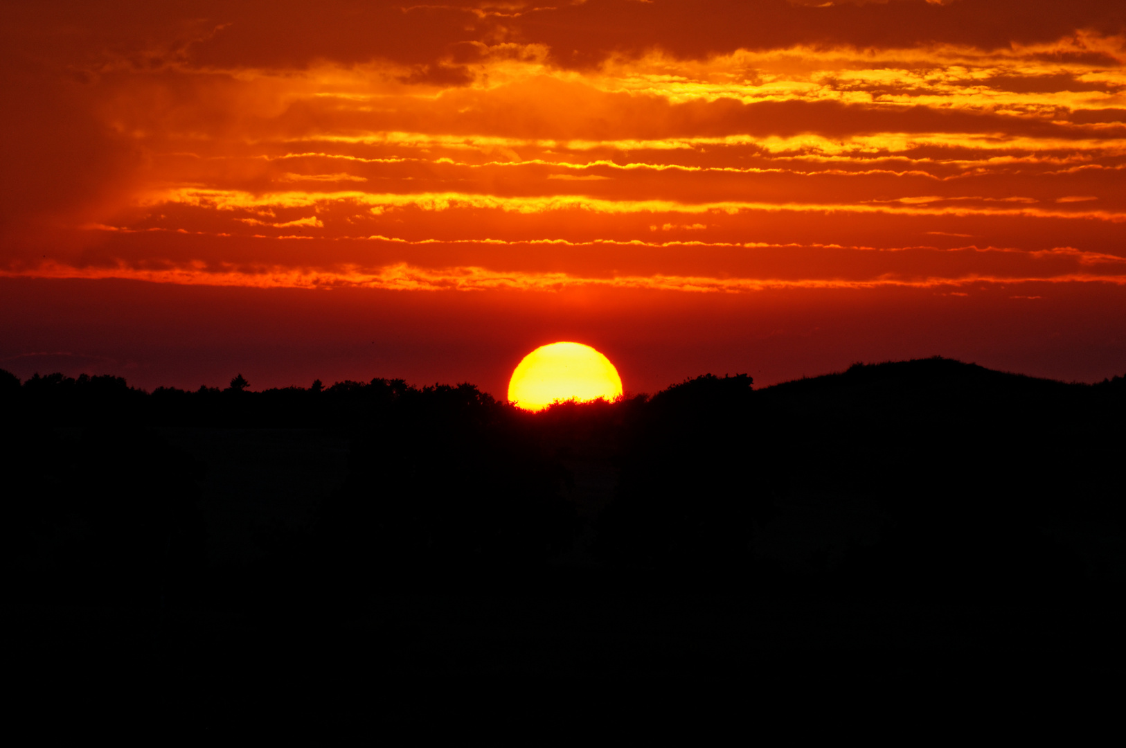 Sonnenuntergang Mönchgut (Rügen)