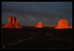 Sonnenuntergang Monument Valley 2