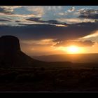 Sonnenuntergang Monument Valley