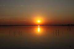 Sonnenuntergang Moremi Botswana  (3)