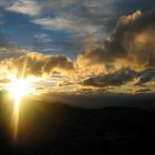 Sonnenuntergang Mt. Wellington Tasmanien