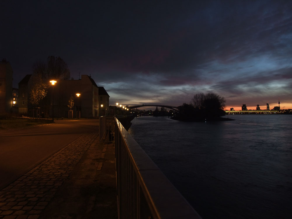 Sonnenuntergang Mülheim von Florian Steinig 