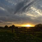 *** Sonnenuntergang nach dem Regen *** 