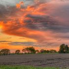 Sonnenuntergang nach dem Sturm