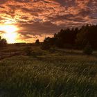 Sonnenuntergang nach dem Sturm