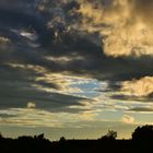 SONNENUNTERGANG nach einem Gewitter