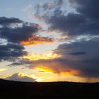 Sonnenuntergang nach Gewitter