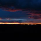 Sonnenuntergang nach Gewitter