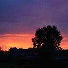 Sonnenuntergang nach Unwetter