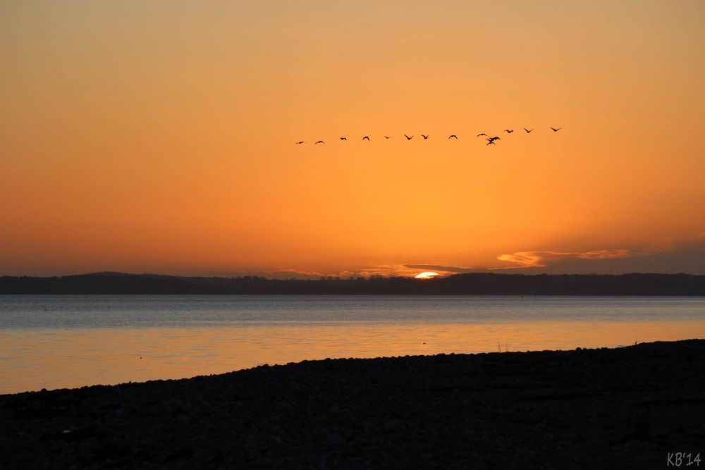 Sonnenuntergang Nähe Eckernförde II