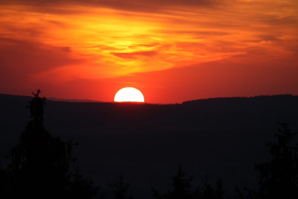 Sonnenuntergang Nähe FB