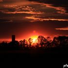 Sonnenuntergang nahe Hainburg (1)