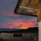 Sonnenuntergang nahe Kufstein