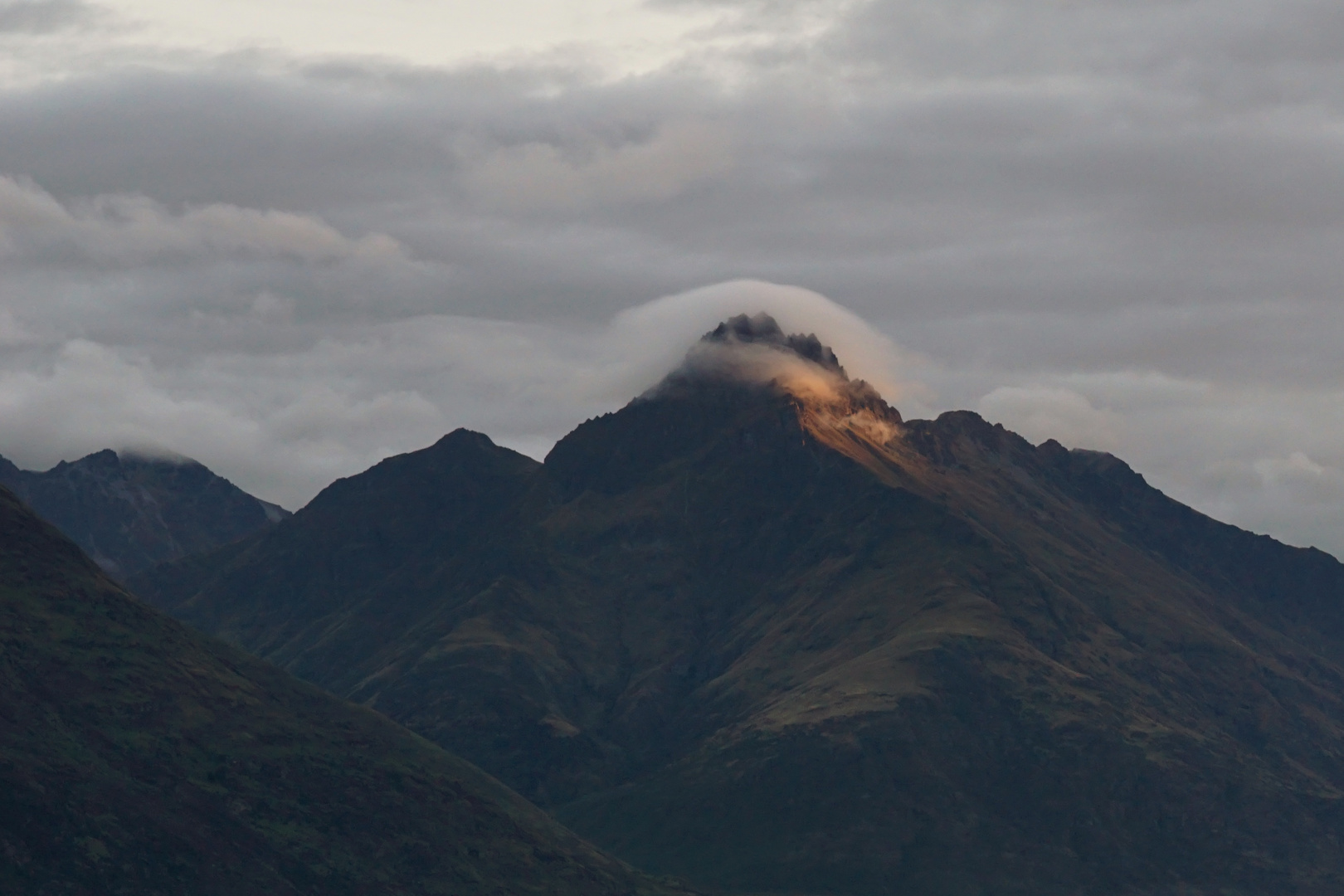 Sonnenuntergang nahe Queenstown