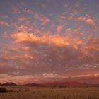 Sonnenuntergang Namib Naukluft Park Namibia