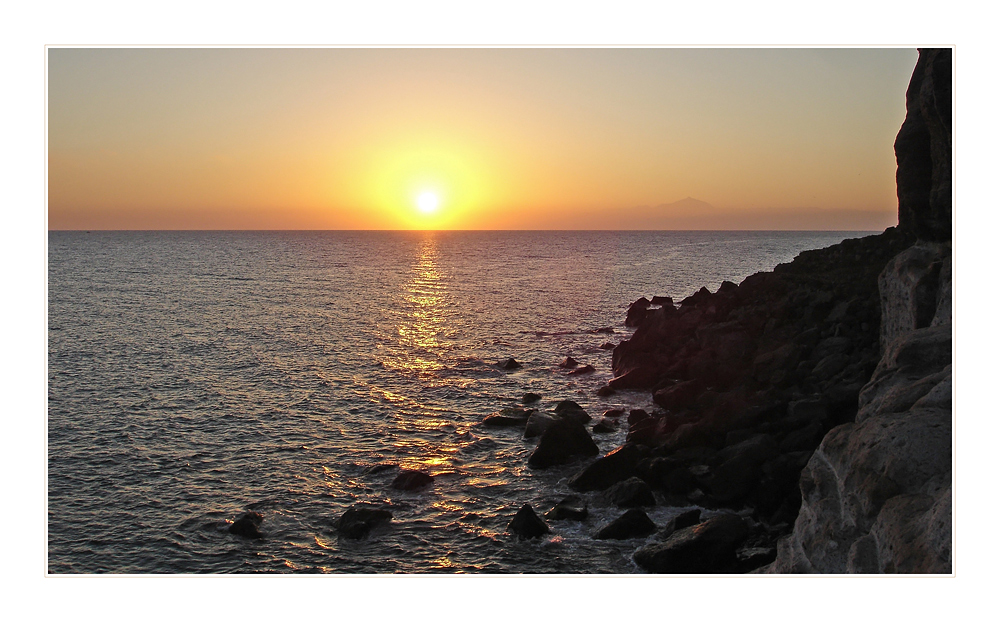 Sonnenuntergang neben dem Teide