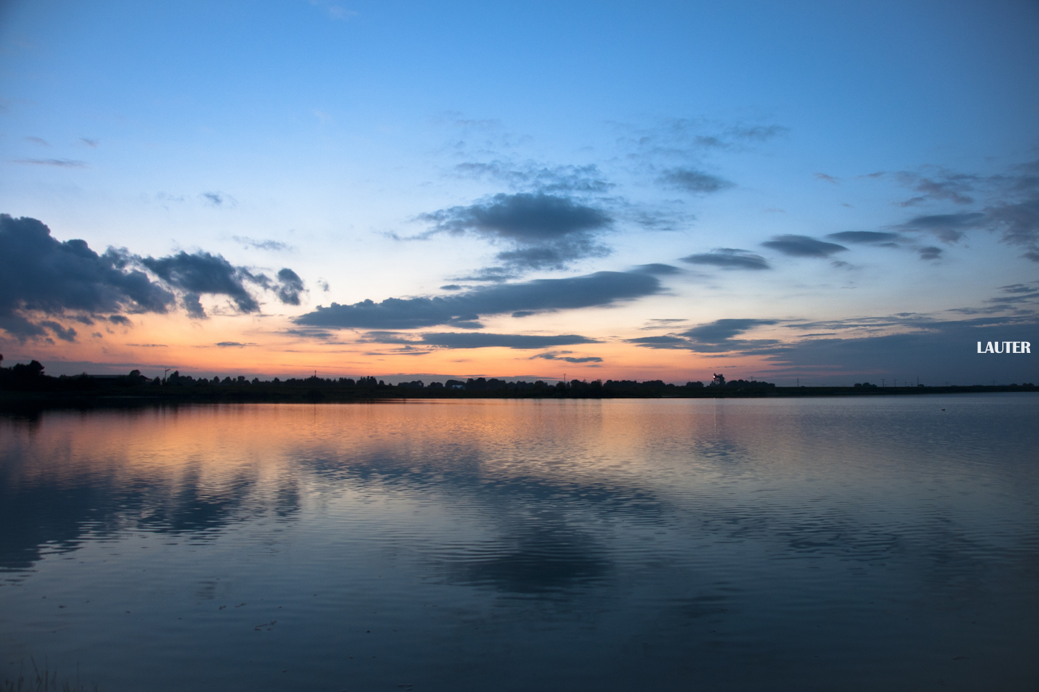 Sonnenuntergang Neben Erding