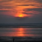 Sonnenuntergang Neuharlingersiel Nordsee Juli 2013