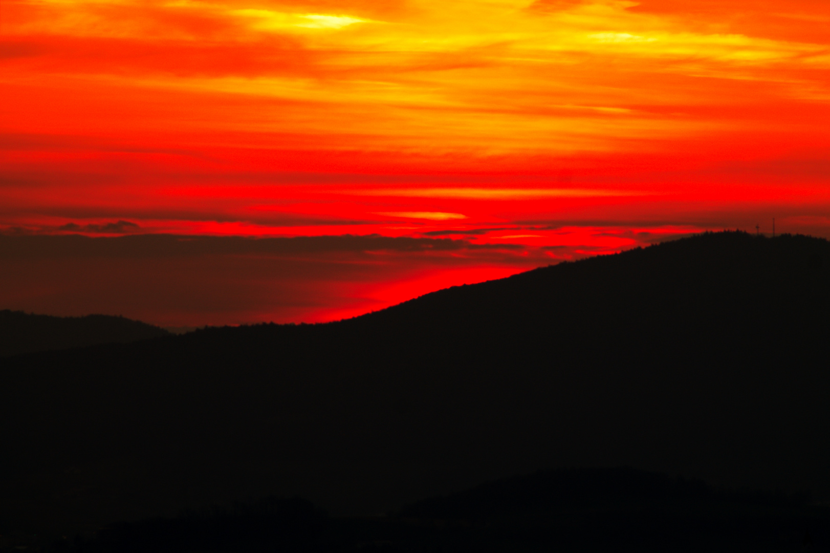 Sonnenuntergang Neukirchen beim heiligen Blut