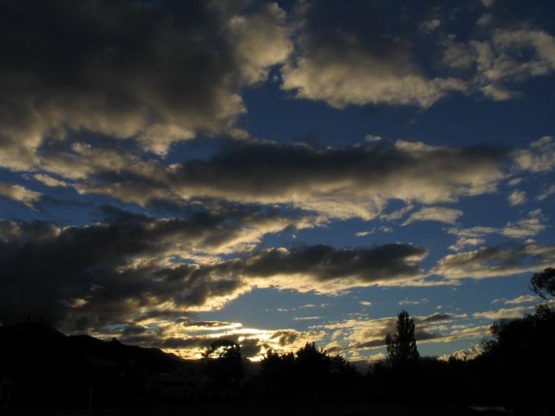 Sonnenuntergang Neuseeland 2006