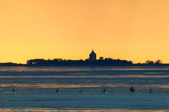 Sonnenuntergang Neuwerk