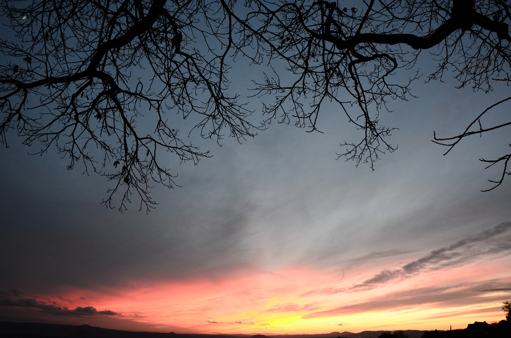 Sonnenuntergang Neuwieder-Feld