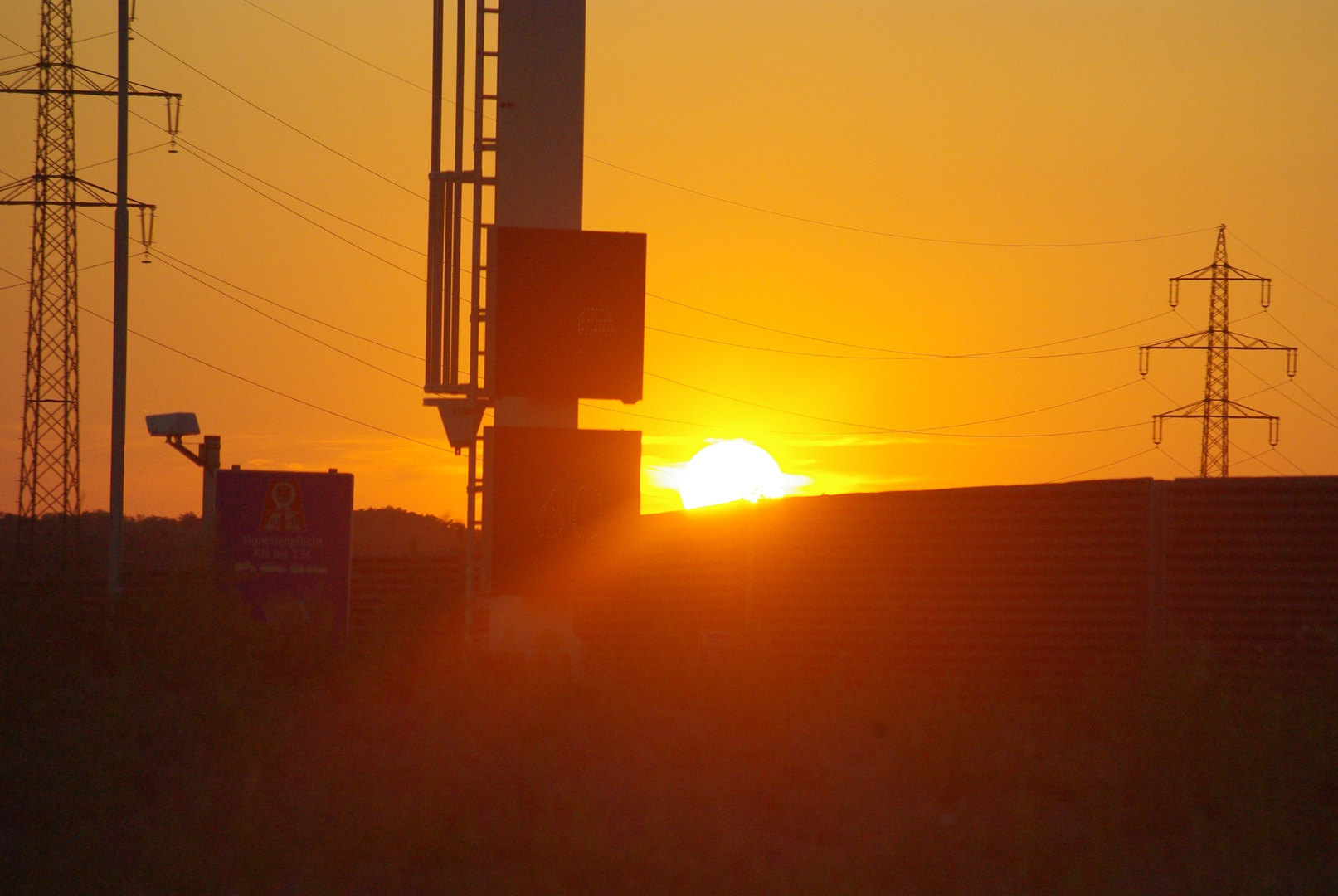 Sonnenuntergang Niederösterreich