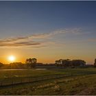 Sonnenuntergang Niederrhein 2018-01