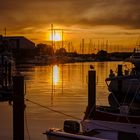 Sonnenuntergang Niendorf/Ostsee - Hafen