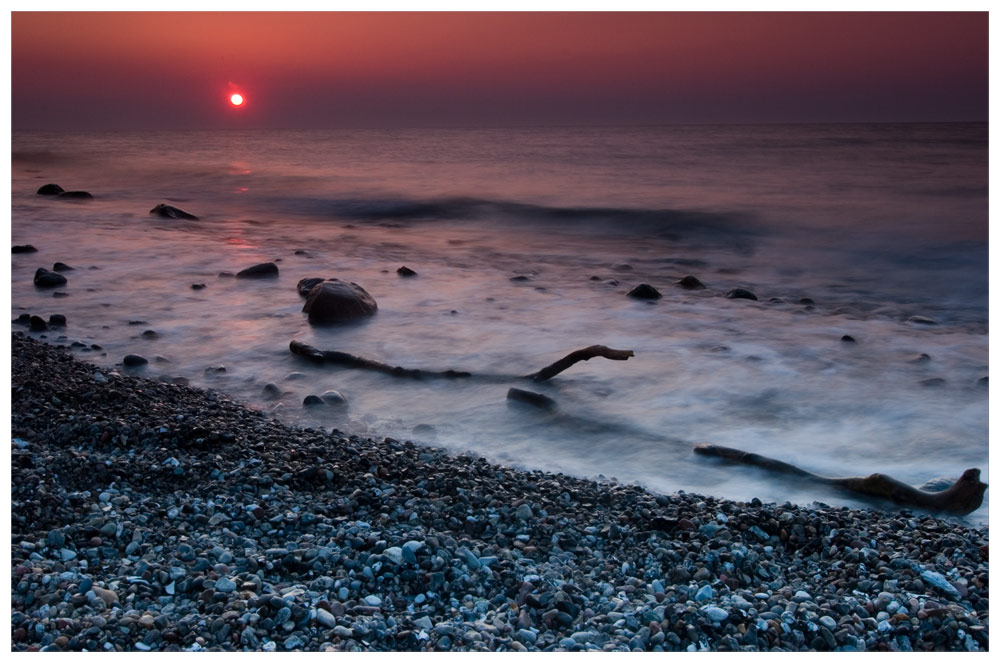 Sonnenuntergang Nienhagen