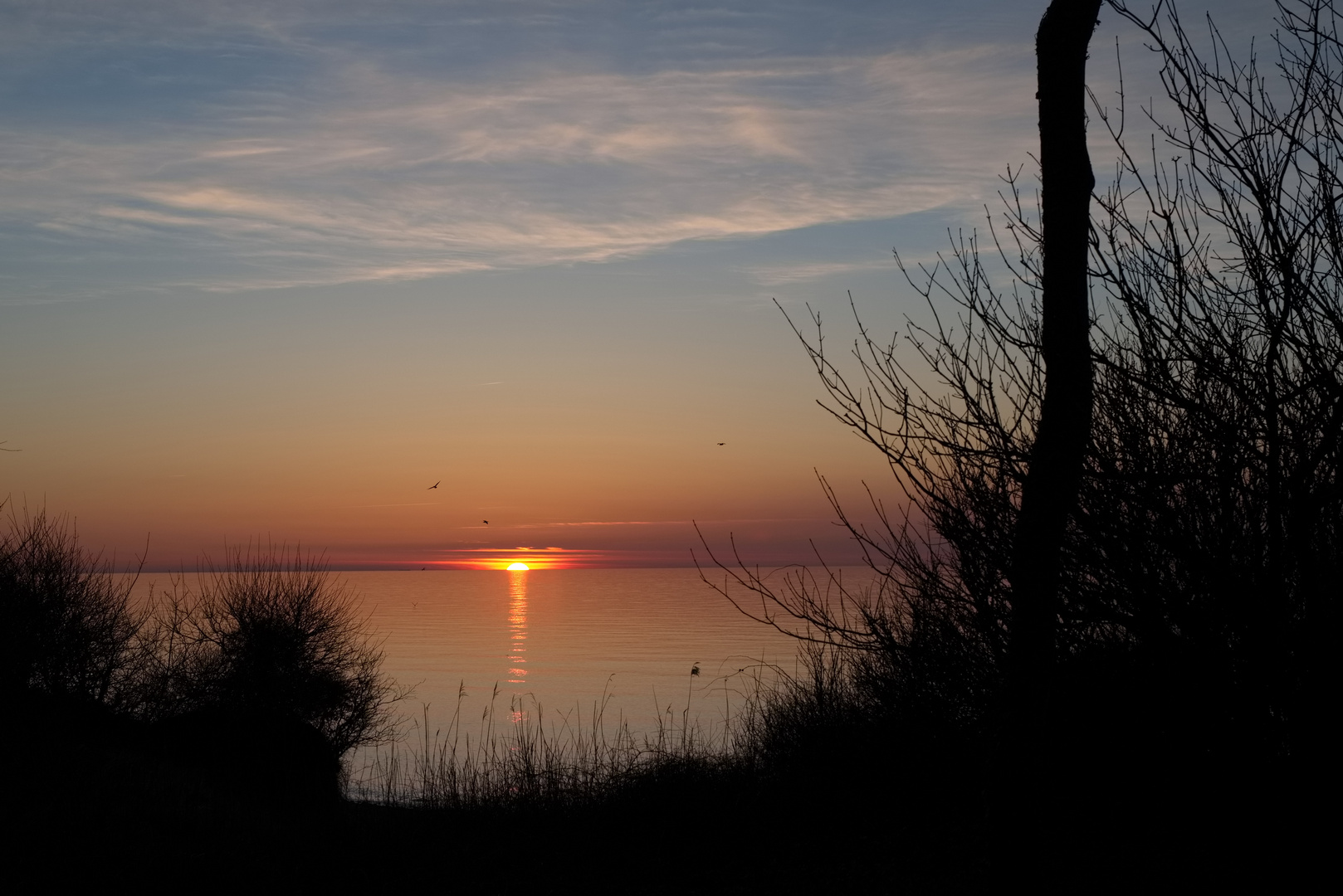 Sonnenuntergang Nienhagen, Ostsee