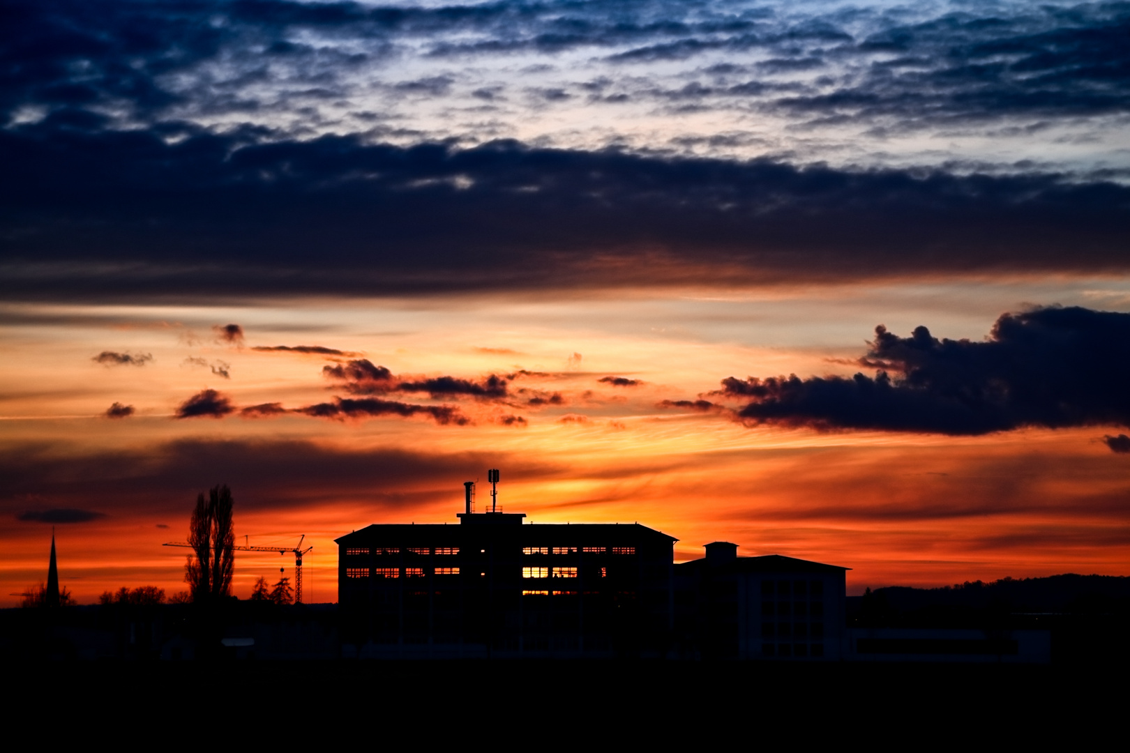 Sonnenuntergang nochmal woanders