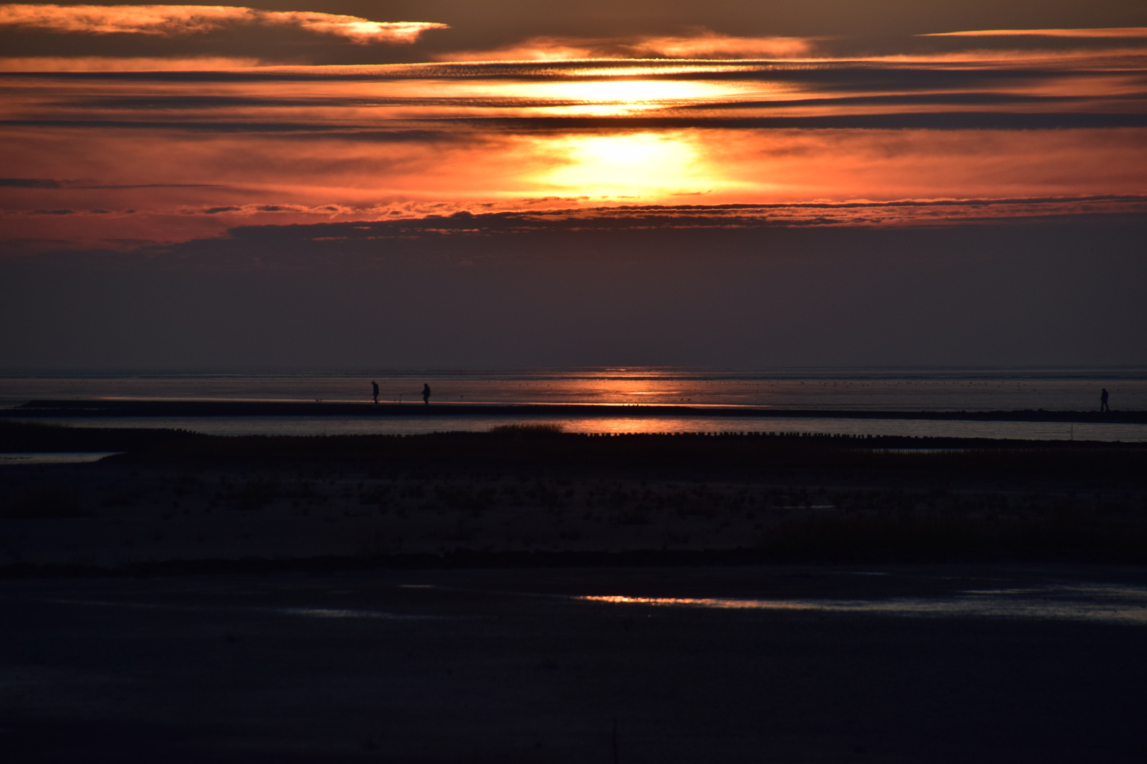 Sonnenuntergang - Norddeich 001