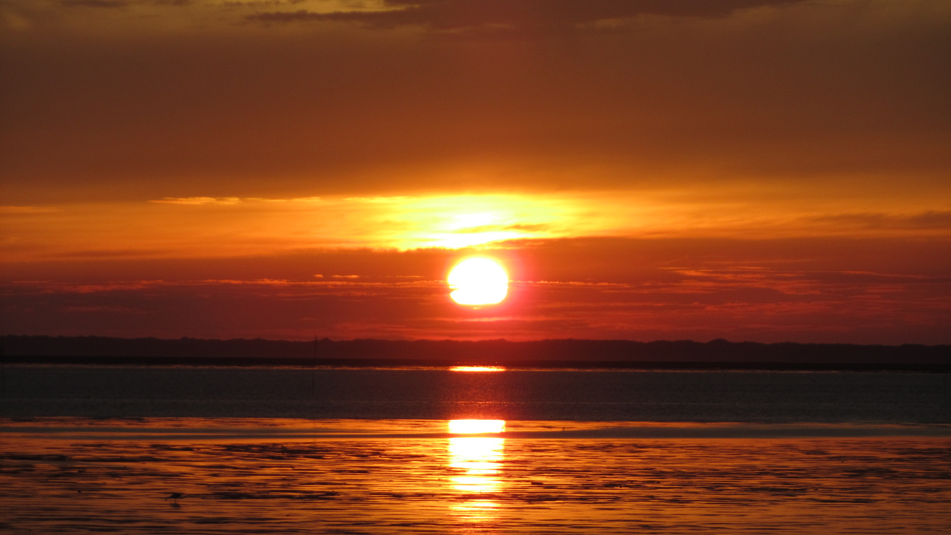 Sonnenuntergang Norddeich 