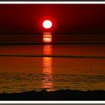 Sonnenuntergang Norddeich Strand