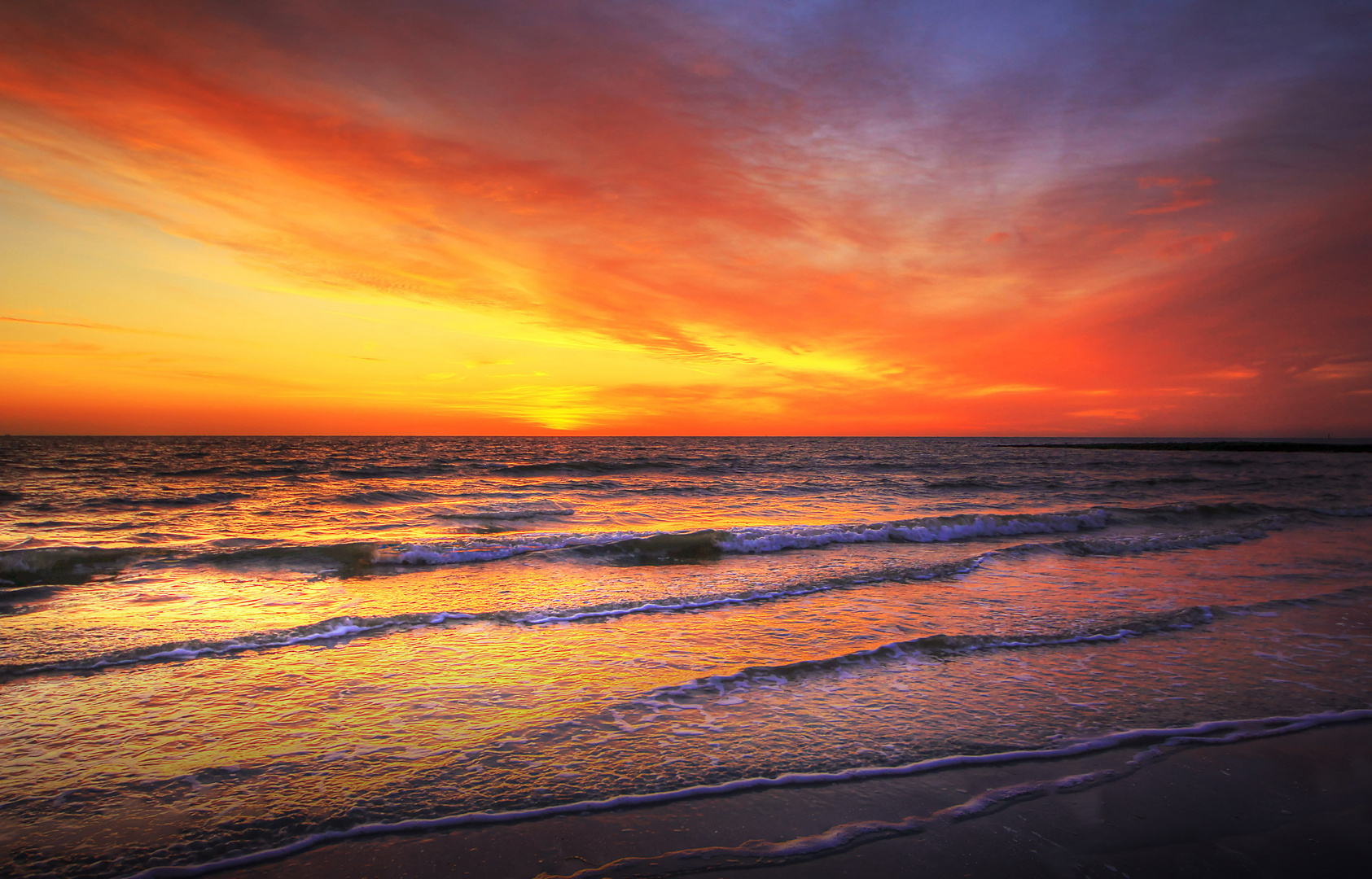 Sonnenuntergang Norderney