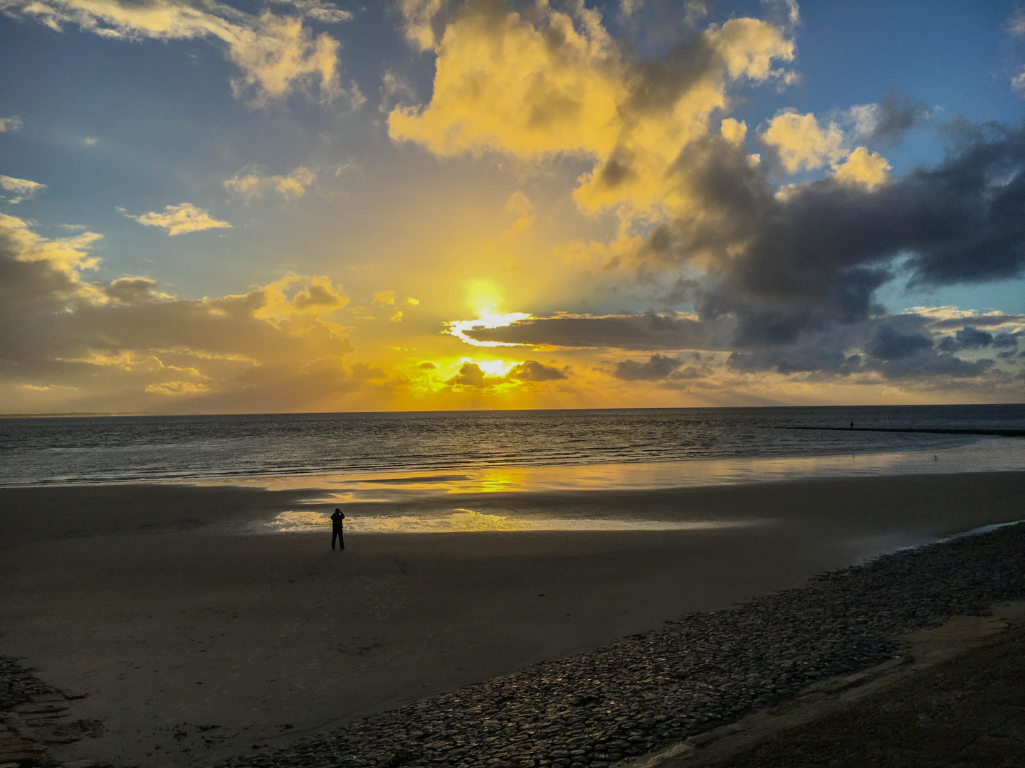 Sonnenuntergang Norderney