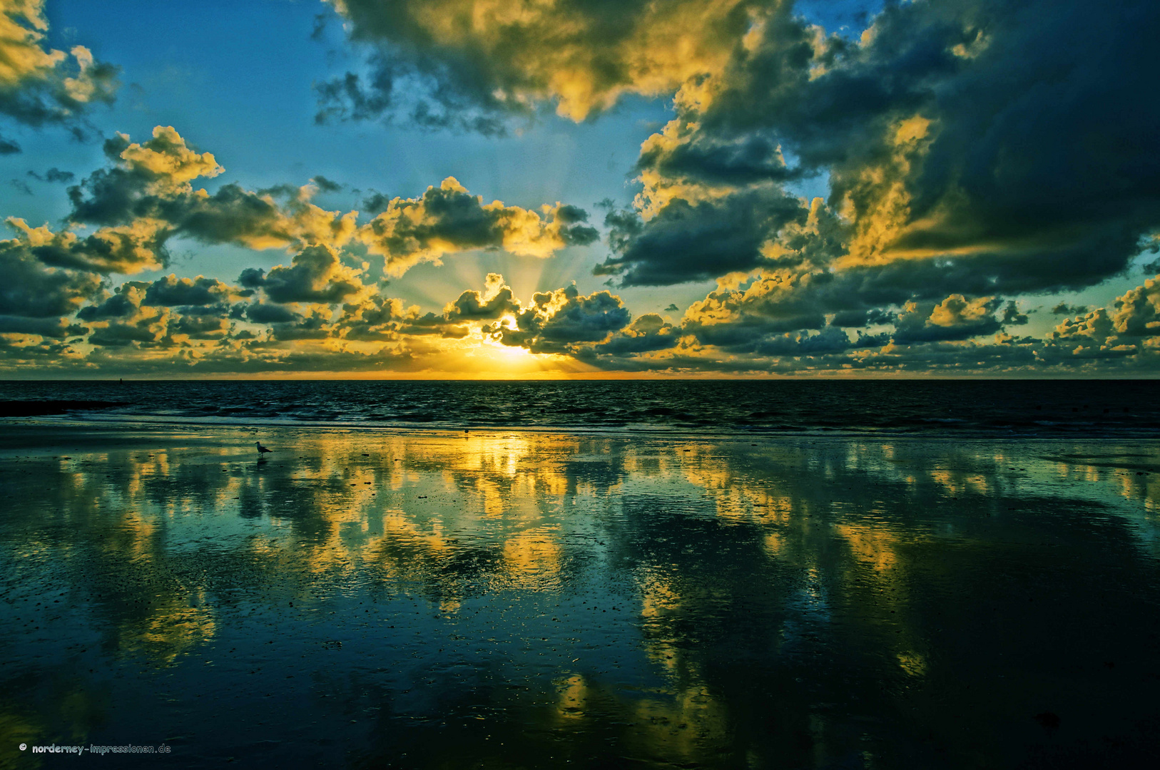 Sonnenuntergang Norderney