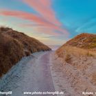 Sonnenuntergang Norderney im Winter