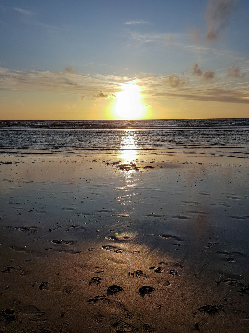 Sonnenuntergang Nordholland