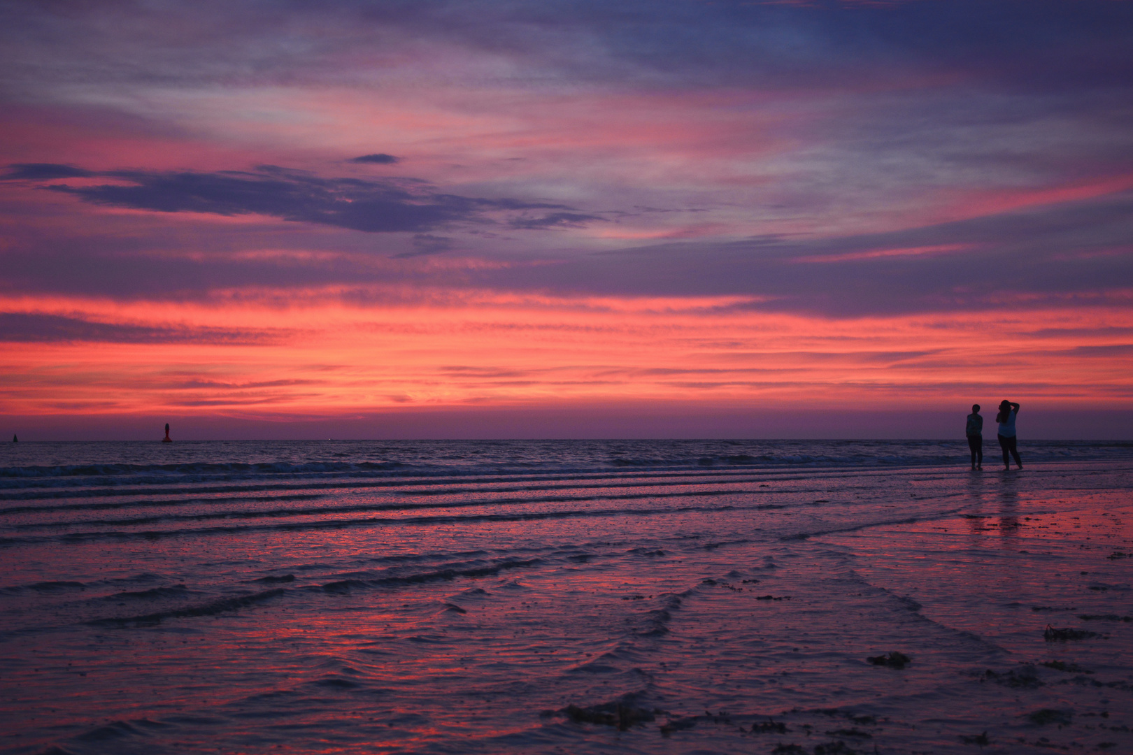 Sonnenuntergang Nordsee 3