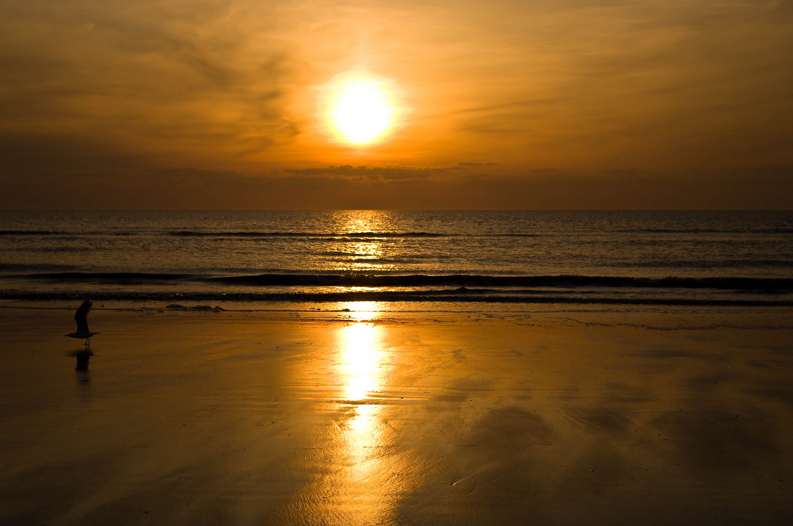 Sonnenuntergang Nordsee