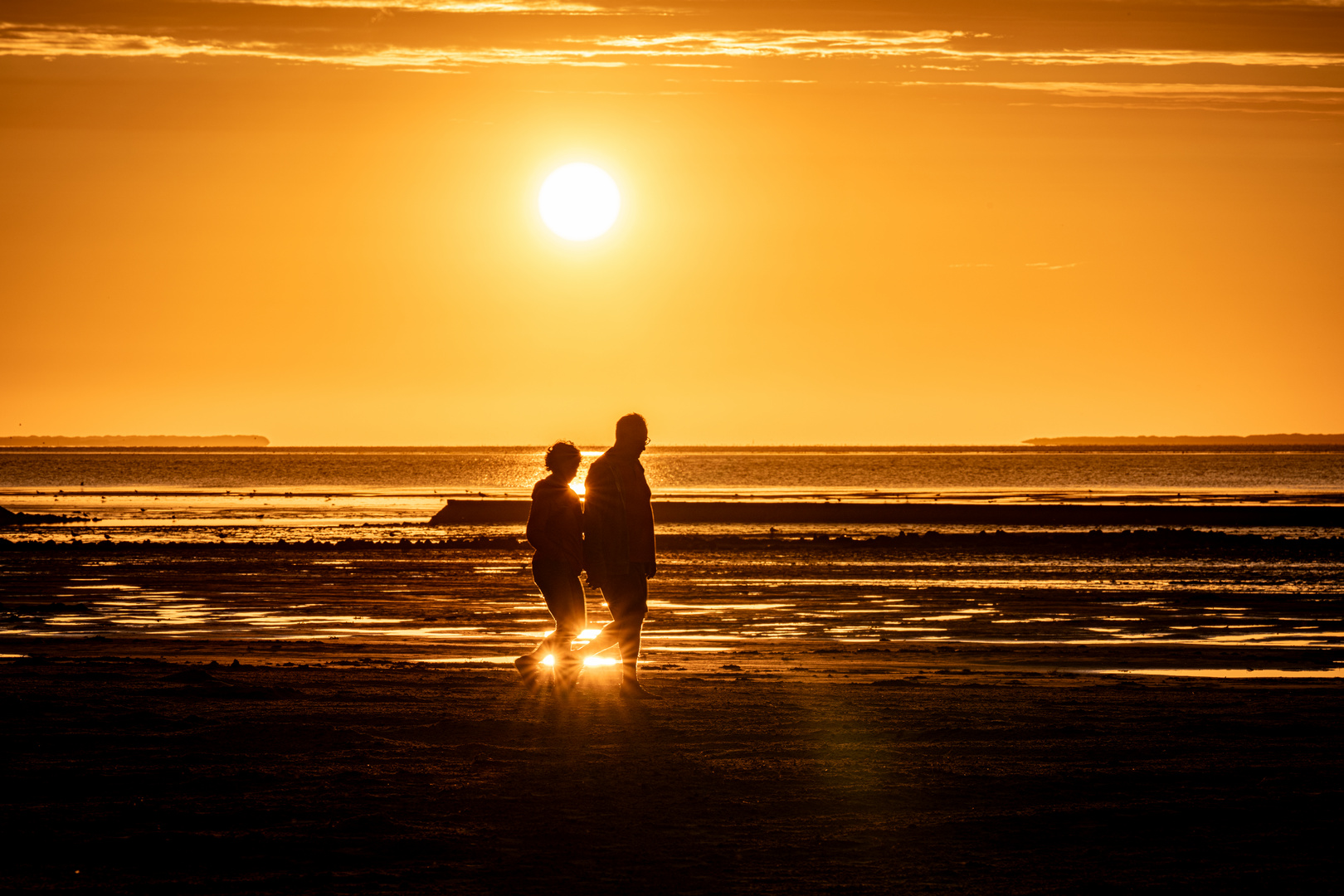 Sonnenuntergang Nordsee