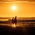 Sonnenuntergang Nordsee