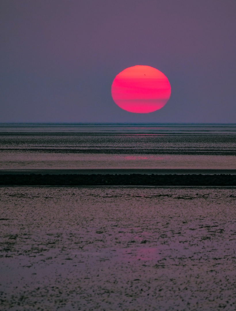 Sonnenuntergang Nordsee