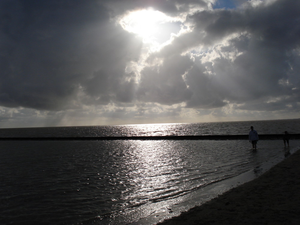 Sonnenuntergang Nordsee