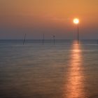 Sonnenuntergang Nordsee