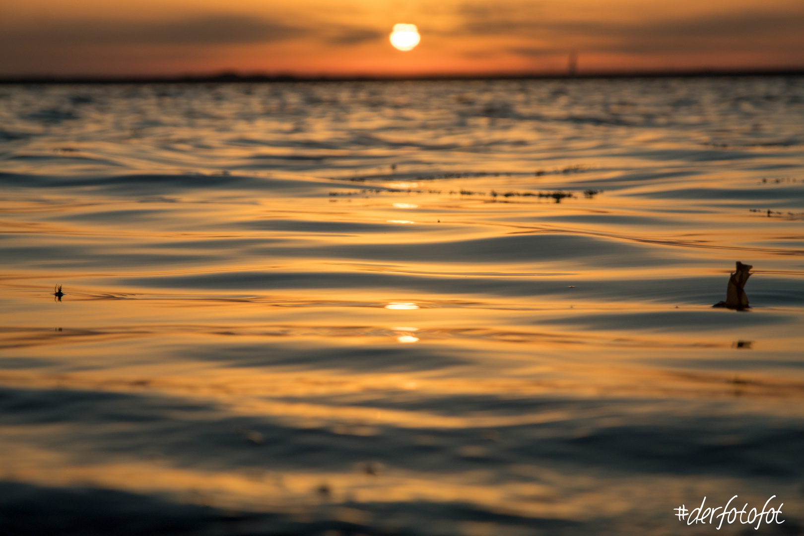 Sonnenuntergang Nordsee 